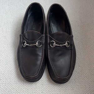 Gucci Men’s Horsebit Leather Loafers